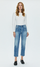 Load image into Gallery viewer, Pistola - Charlie High Rise Classic Straight Ankle Jean - Spruce
