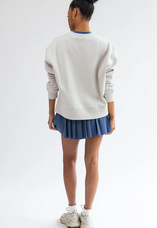 Fore-Te Club Attire - Club Crewneck Sweatshirt - Concrete