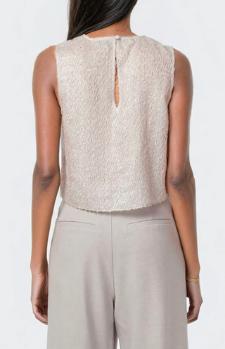 Cami NYC - Romily Metallic Silk Chiffon Top - Haze
