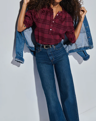 Nation LTD - May Flannel Top - Party Plaid
