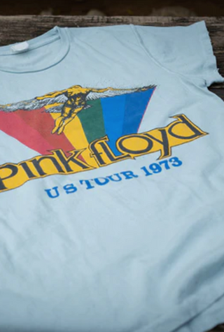 Madeworn - Pink Floyd US Tour 1973 Tee - Blue Haze