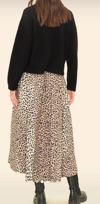 Xirena - Gwynn Poplin Full Skirt - Calico