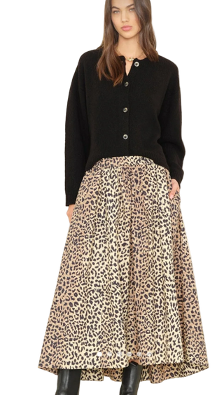 Xirena - Gwynn Poplin Full Skirt - Calico