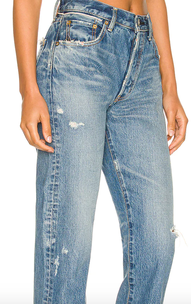 Moussy Vintage Jeans Denim Bloomington ALIBI - - – - Straight Leg Loews Blue