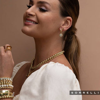 Sorrelli - Gold Bead Tennis Necklace