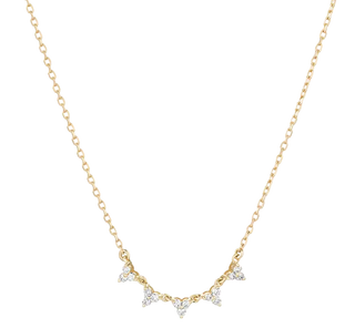 Adina Reyter - Diamond Cluster Chain Necklace