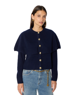 Berenice - Millicent Capelet Cardigan - Marin