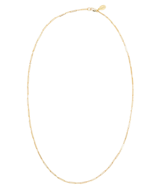 Clare V. - 24" Paperclip Chain Necklace - Gold Vermeil