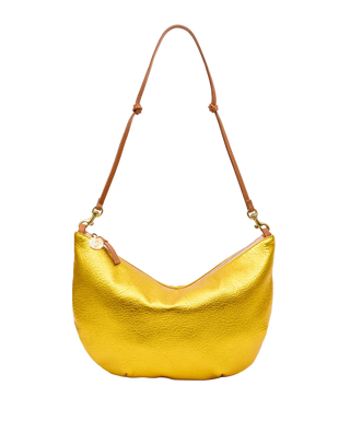 Clare V. - Lune Shoulder Handbag - Yellow Gold