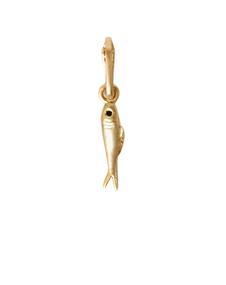 Clare V. - Sardine Charm - Yellow Gold