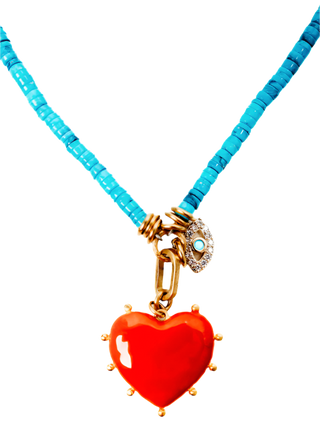 Elizabeth Cole - Giselle Pendant and Charm Necklace
