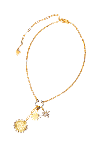 Elizabeth Cole - Roxanne Charm Necklace