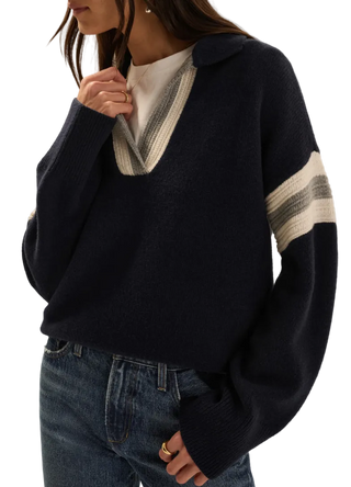 Favorite Daughter - Grace Sweater - Navy Multi