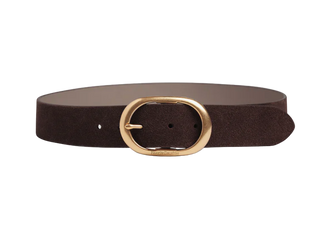 Favorite Daughter - The Suede Jean Belt - Chocolate