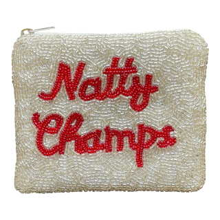 Natty Champs Beaded Coin Purse