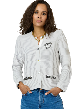 Kerri Rosenthal - Gemma Cardigan - Silver Fox