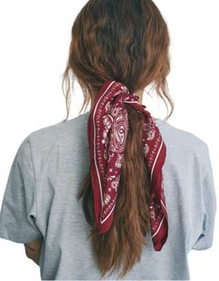 Lost Pattern - Paisley Silk Bandana Scarf
