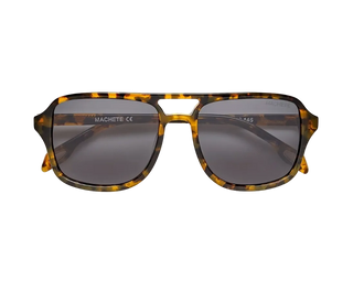 Machete - Jane Italian Acetate Pilot Frame Sunglasses - Classic Tortoise
