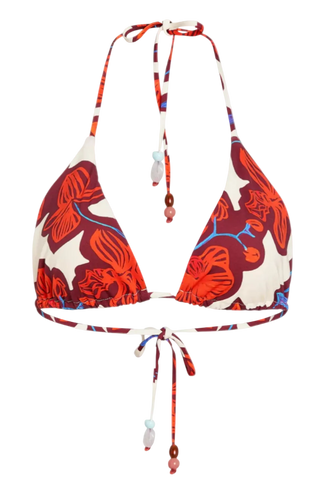 Marie Oliver - Laguna Bikini Top - Orchid Print