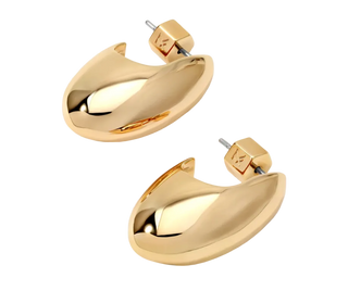 Miranda Frye - Margot J Hoop Earrings - Yellow Gold
