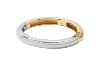 Miranda Frye - Cleo Mixed Metal Cuff Bracelet - Silver/Gold