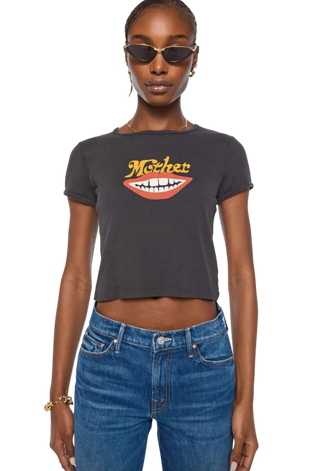 Mother - The Itty Bitty Ringer Tee Shirt - Mother Mouth