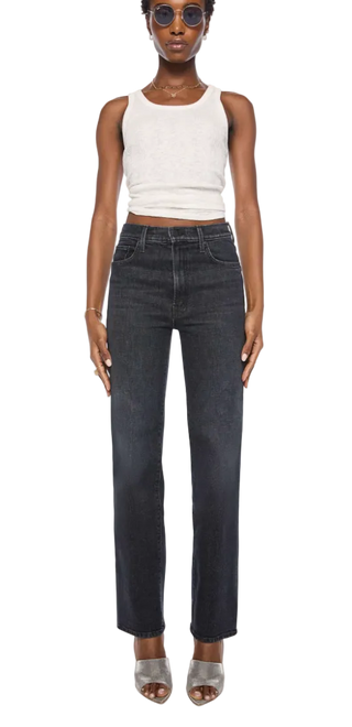 Mother - The Rambler Zip Sneak Straight Leg Jean - Riding the Milkway