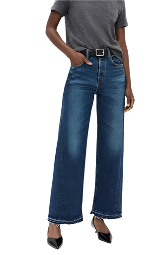 Moussy Vintage - Espanola Wide Leg Denim Jeans - Blue