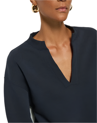 Nation LTD - Jessi V Neck Sweatshirt - Night Sky