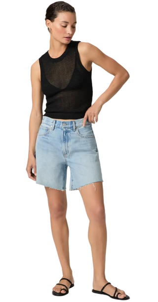 Paige - Archie Denim Long Short - Grand Tour