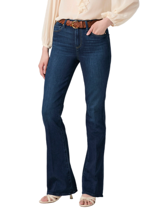 Paige - Laurel Canyon High Rise Boot Cut Jean - Berlin