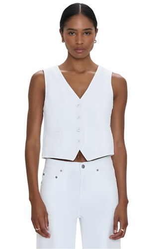 Pistola - Vero Denim Vest Top - White
