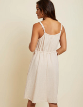 Load image into Gallery viewer, Nation LTD - Jenessa Side Tie Gauze Dress - Frothy
