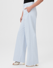 Load image into Gallery viewer, Paige - Dallas Linen Blend Trouser - Light Chambray

