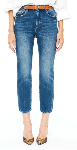 Pistola - Monroe High Rise Crop Slim Cigarette Denim Jean - Indio