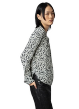Load image into Gallery viewer, Zadig &amp; Voltaire - Tink Crepe Floral Print Blouse - Vanille
