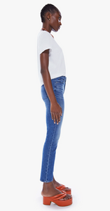 MOTHER - The Mid Rise Dazzler Ankle Denim Jean - Wish On A Star