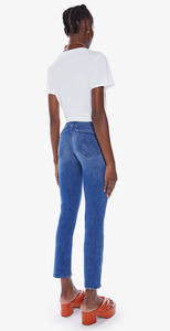 MOTHER - The Mid Rise Dazzler Ankle Denim Jean - Wish On A Star