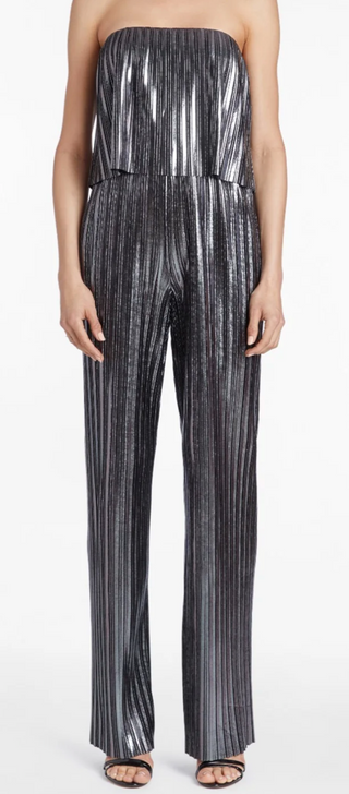 Amanda Uprichard - Collina Jumpsuit - Gunmetal