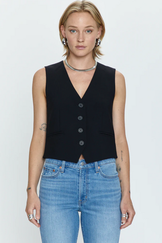 Pistola - Vero Fitted Vest Top - Black