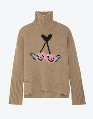 Zadig & Voltaire - Alma Cerise Sweater -  Nut