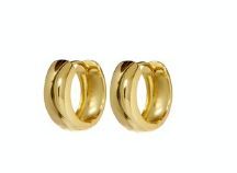 Load image into Gallery viewer, Luv AJ - Monaco Huggie Hoop Earrings
