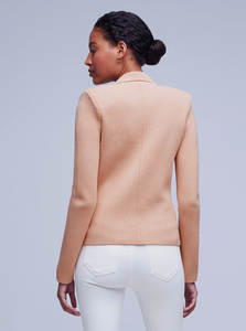 L'Agence - Sofia Knit Blazer - Neutral Pink