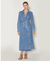 Load image into Gallery viewer, Le Jean - Misty Denim Shirtdress -  Daisy
