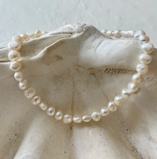 House of Olia - Blanche Freshwater Pearl Necklace