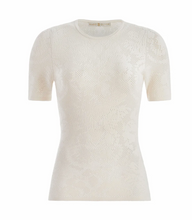 Load image into Gallery viewer, Marie Oliver - Crissy Jacquard Tee Shirt - Daisy
