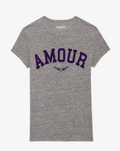 Load image into Gallery viewer, Zadig &amp; Voltaire - Walk Amour Tee - Gris Chine
