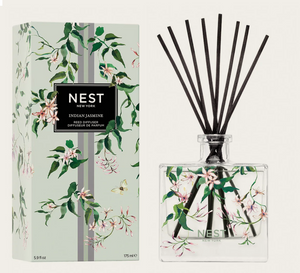 NEST - Specialty Glass Reed Diffuser - Indian Jasmine