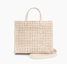 Load image into Gallery viewer, Clare V. - Petit Simple Tote - Cream Rattan
