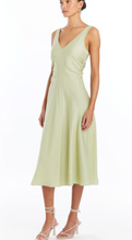 Load image into Gallery viewer, Amanda Uprichard - Sabal Linen Blend Dress - Aloe
